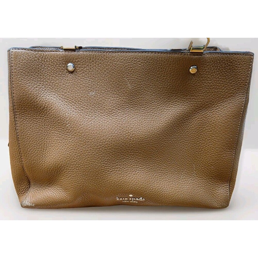 Kate Spade Leila Medium Triple Compartment Satchel Brown